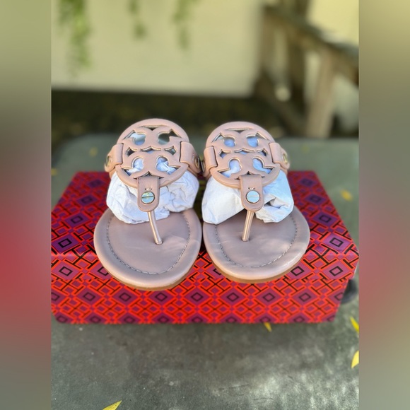 Tory Burch Peach Sandals Womens - Picture 5 of 6